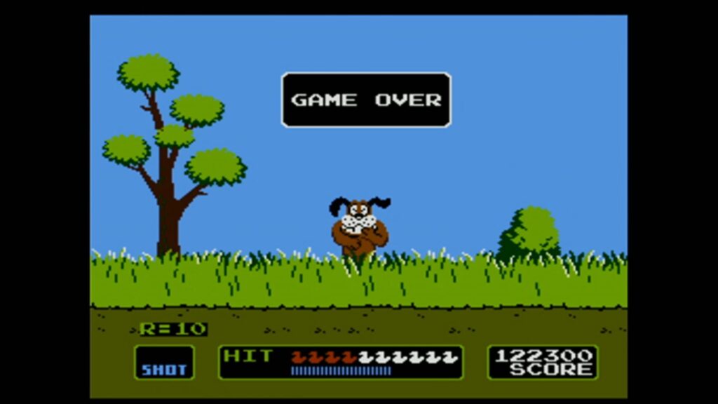 Capture d’écran de Duck Hunt