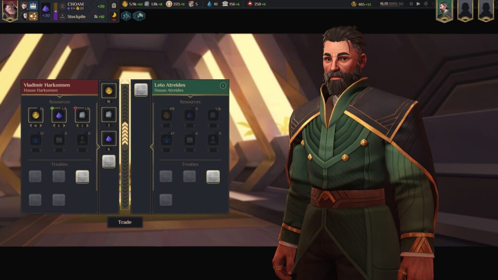 Capture d’écran de Dune: Spice Wars