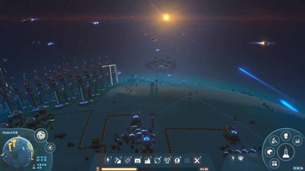Capture d’écran de Dyson Sphere Program