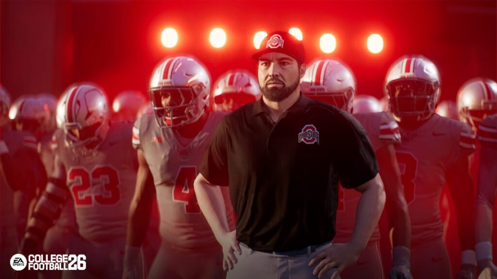 Capture d’écran de EA Sports College Football 26