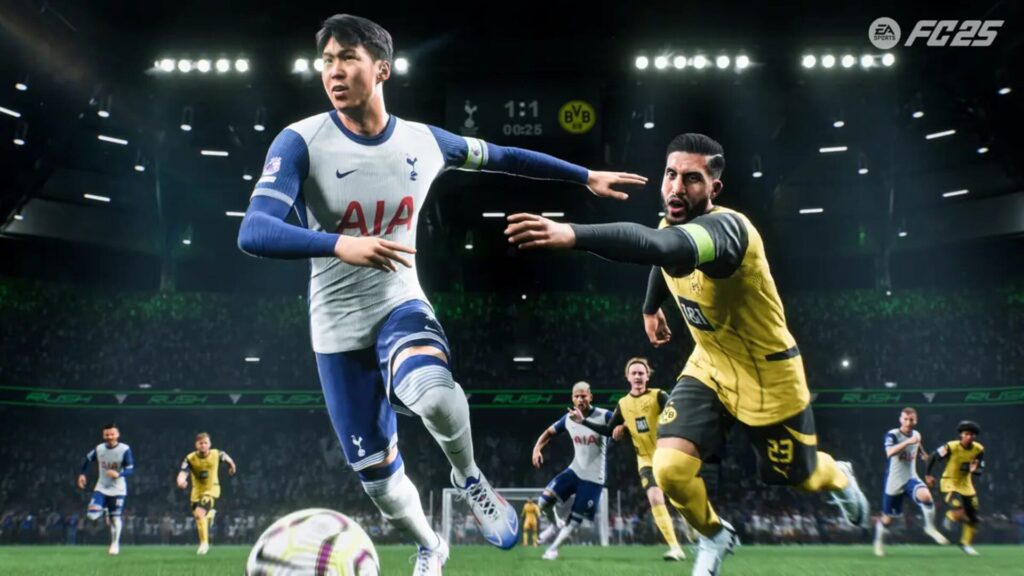 Capture d’écran de EA Sports FC 25