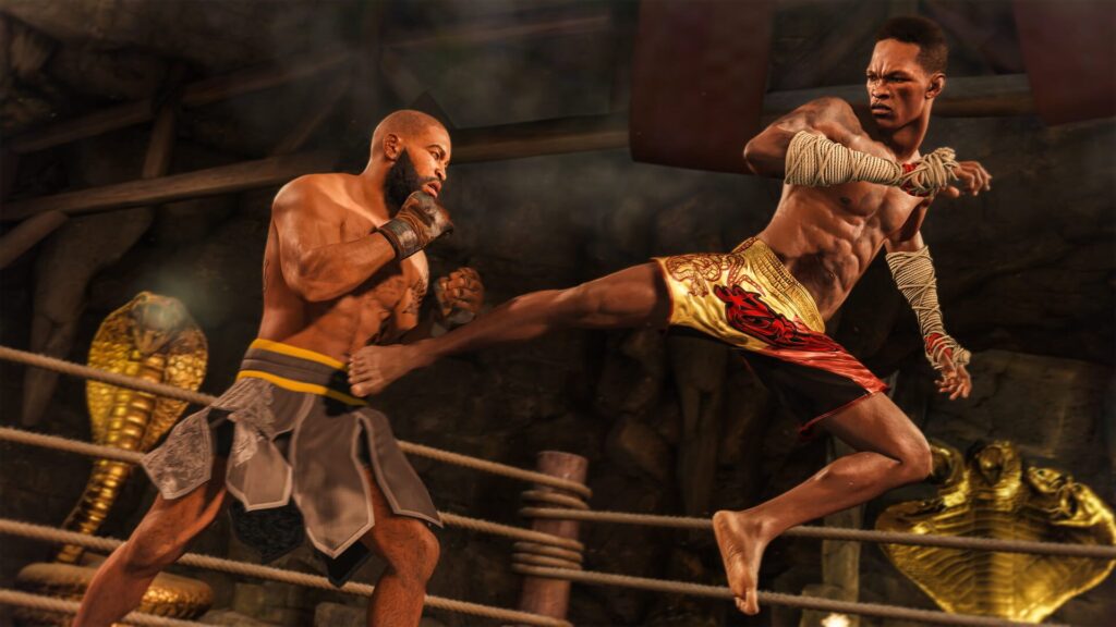 Capture d’écran de EA Sports UFC 4