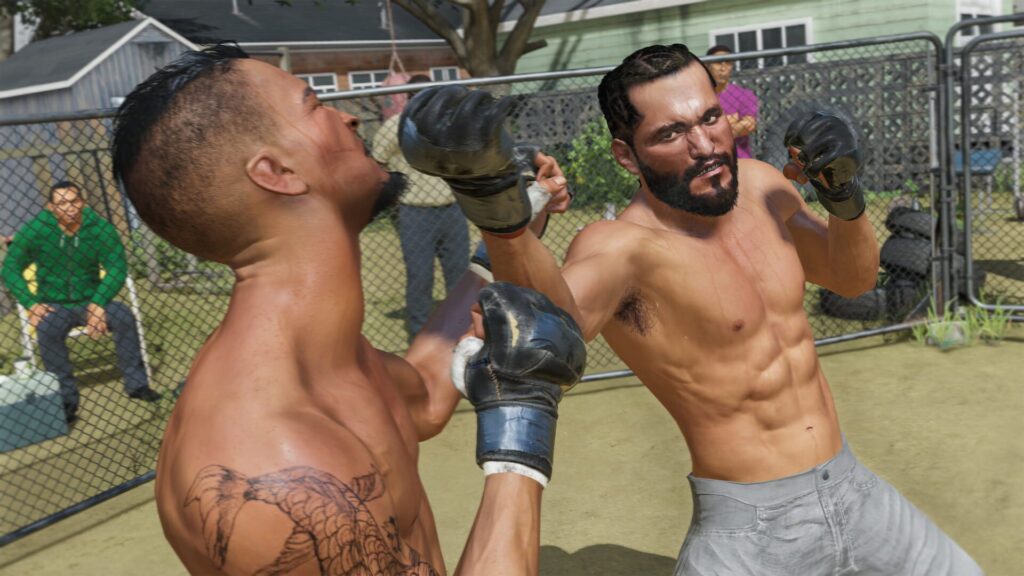 Capture d’écran de EA Sports UFC 4