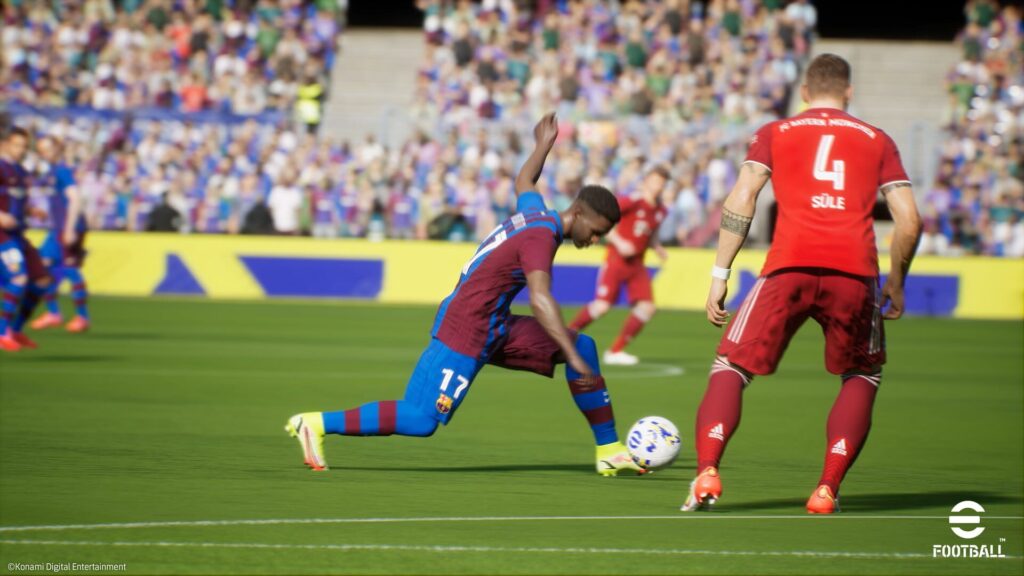 Capture d’écran de eFootball