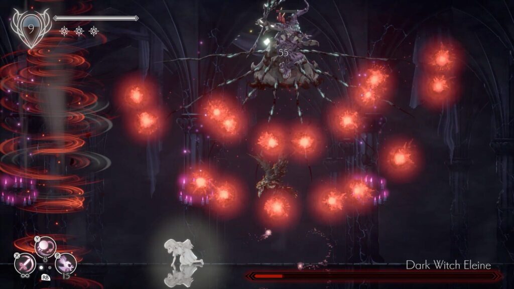 Capture d’écran de Ender Lilies: Quietus of the Knights
