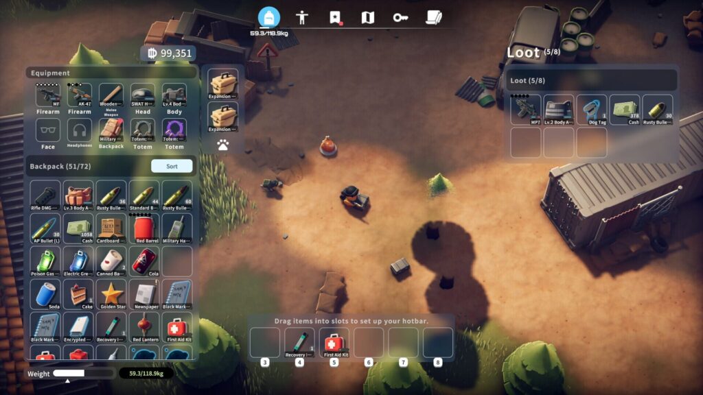 Capture d’écran de Escape from Duckov