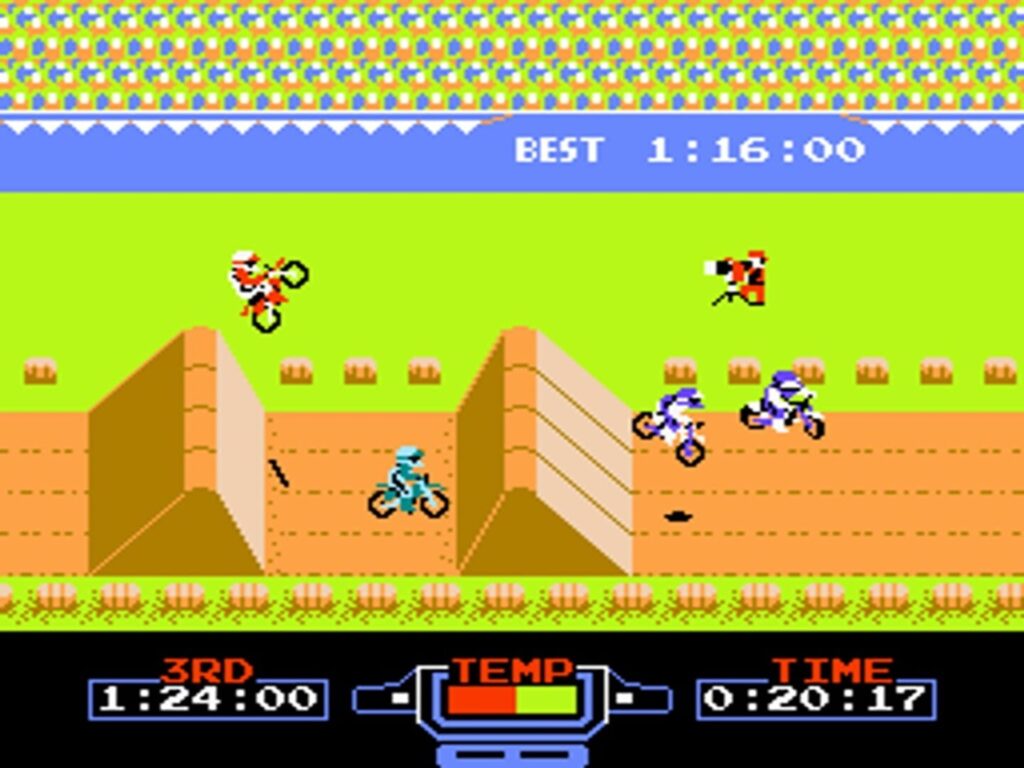 Capture d’écran de Excitebike