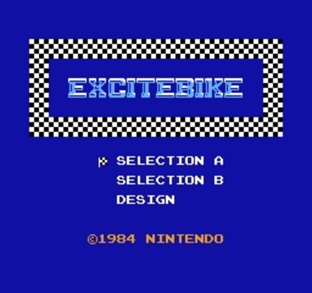 Capture d’écran de Excitebike