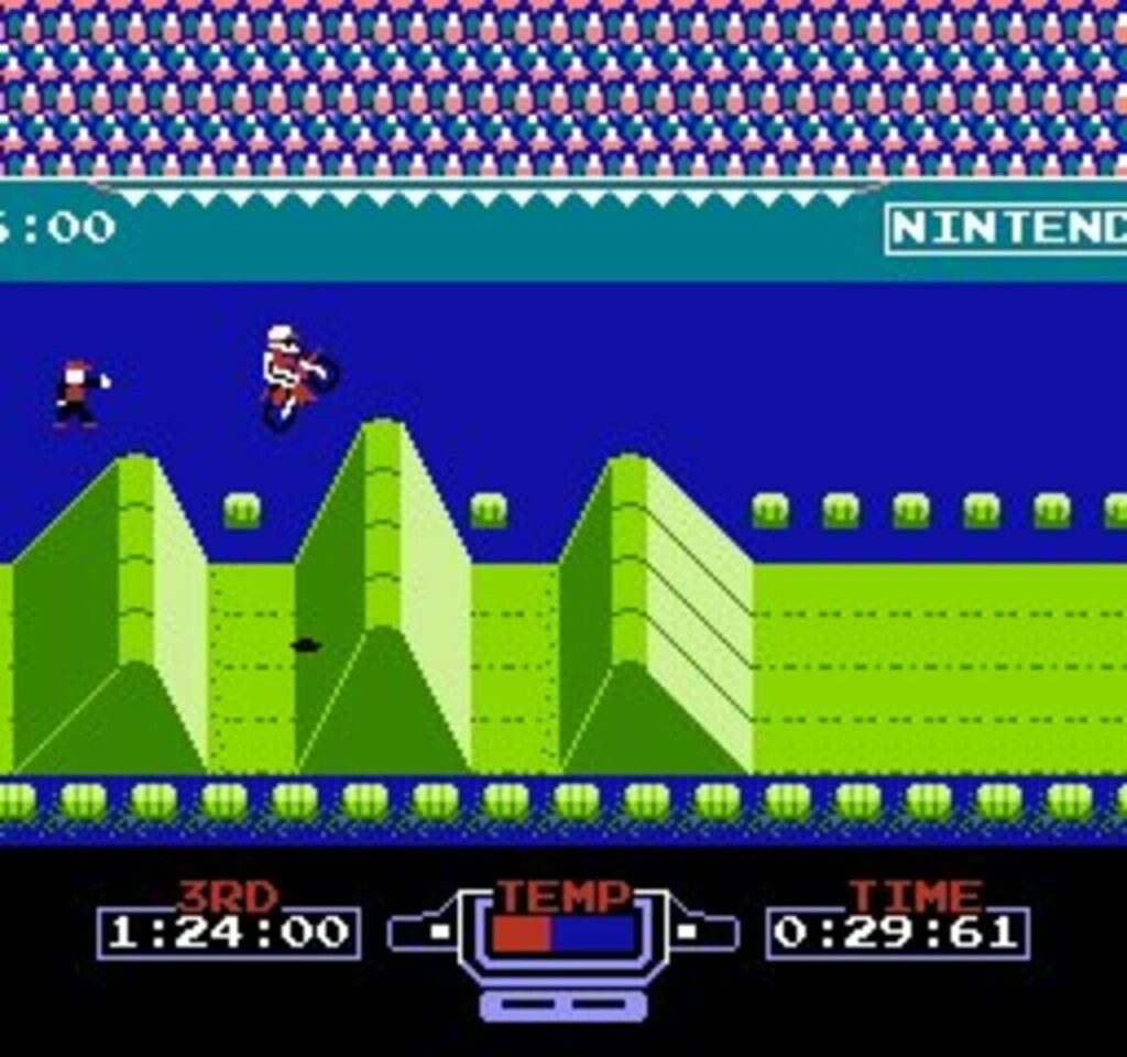 Capture d’écran de Excitebike