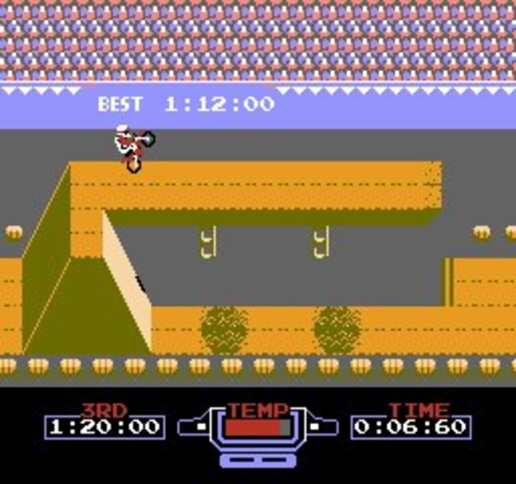 Capture d’écran de Excitebike