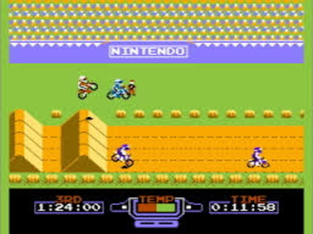 Capture d’écran de Excitebike