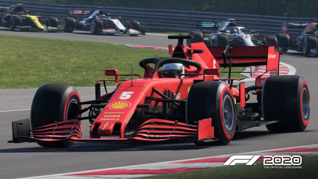 Capture d’écran de F1 2020