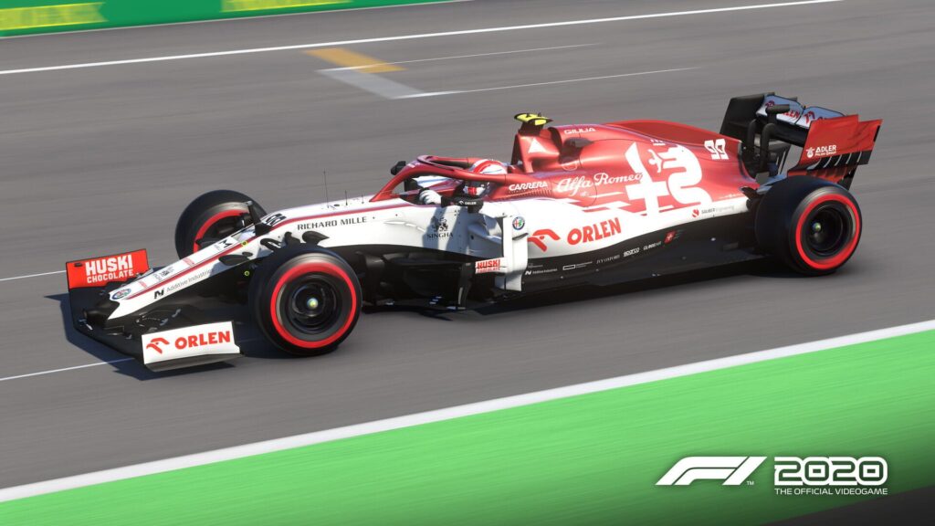 Capture d’écran de F1 2020