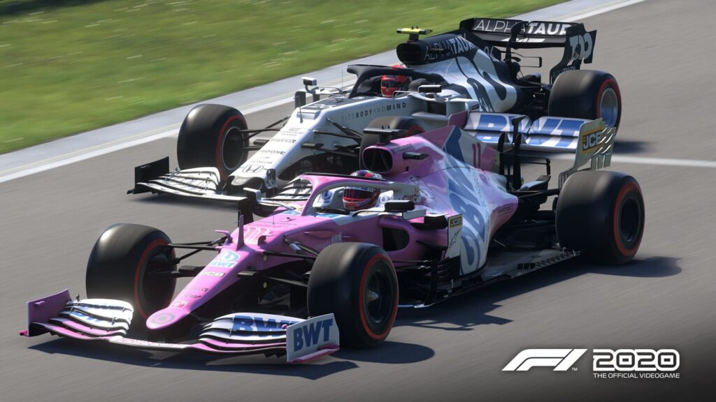 Capture d’écran de F1 2020