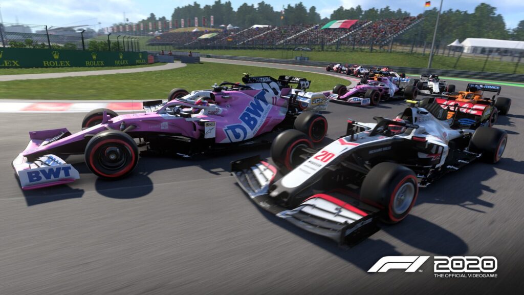 Capture d’écran de F1 2020