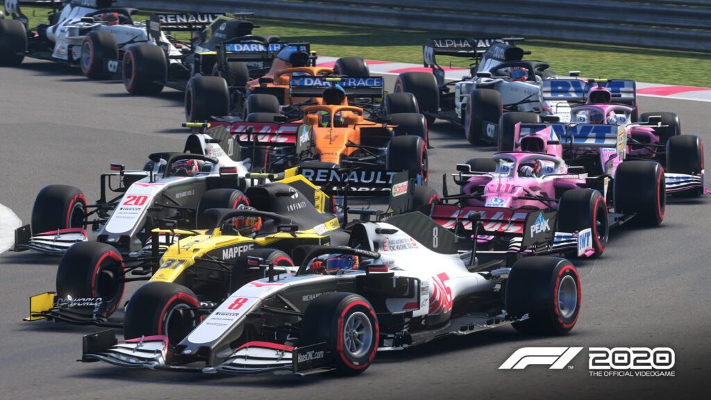 Capture d’écran de F1 2020