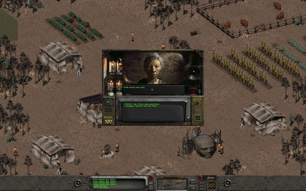 Capture d’écran de Fallout 2