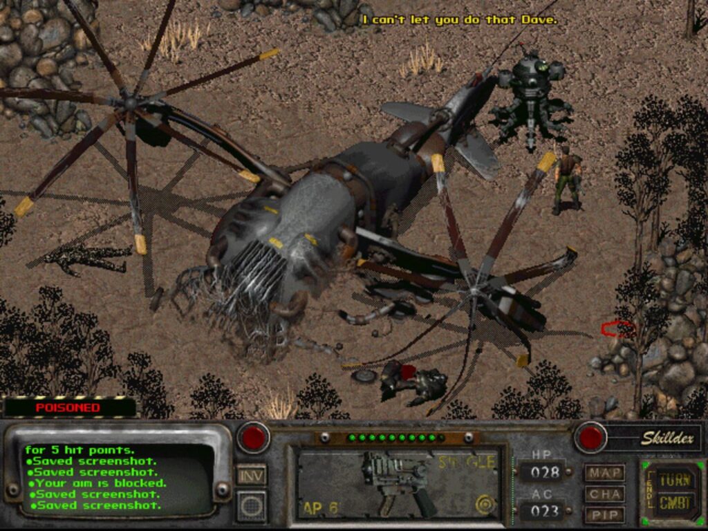 Capture d’écran de Fallout 2