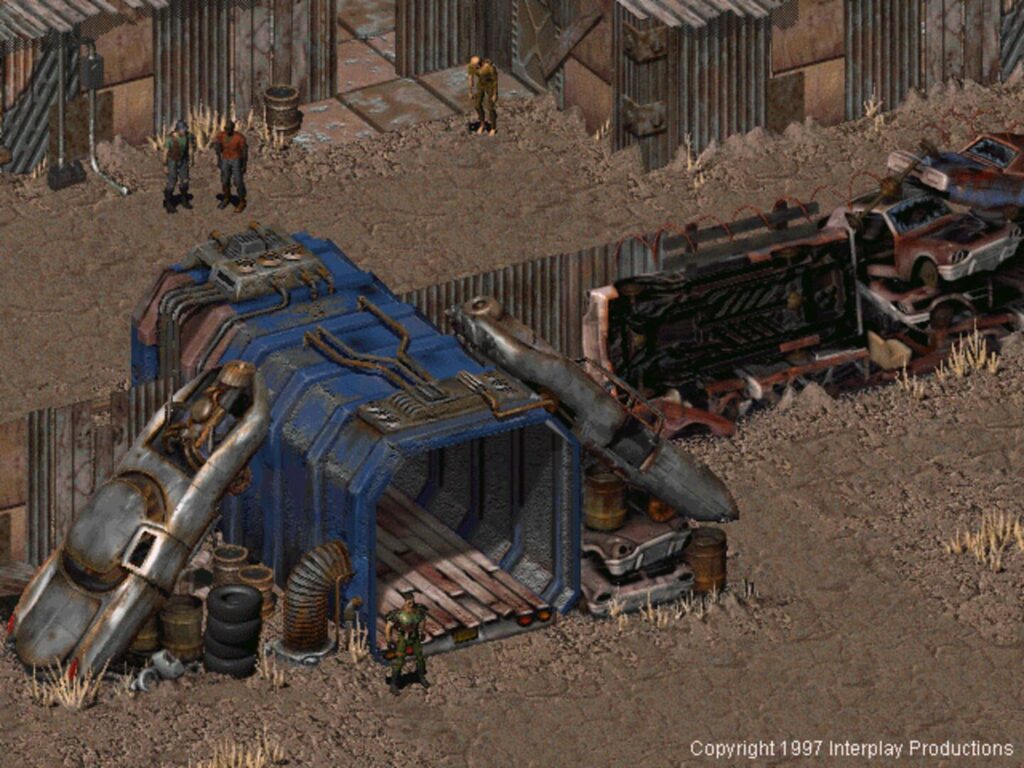 Capture d’écran de Fallout: A Post Nuclear Role Playing Game