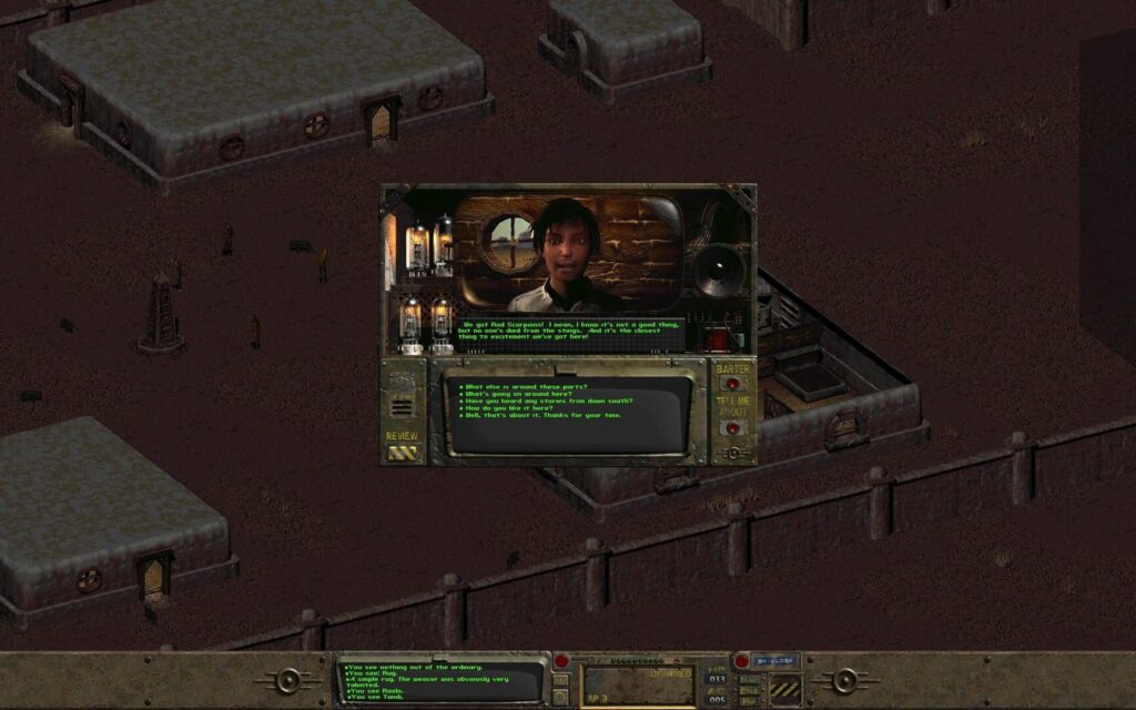 Capture d’écran de Fallout: A Post Nuclear Role Playing Game