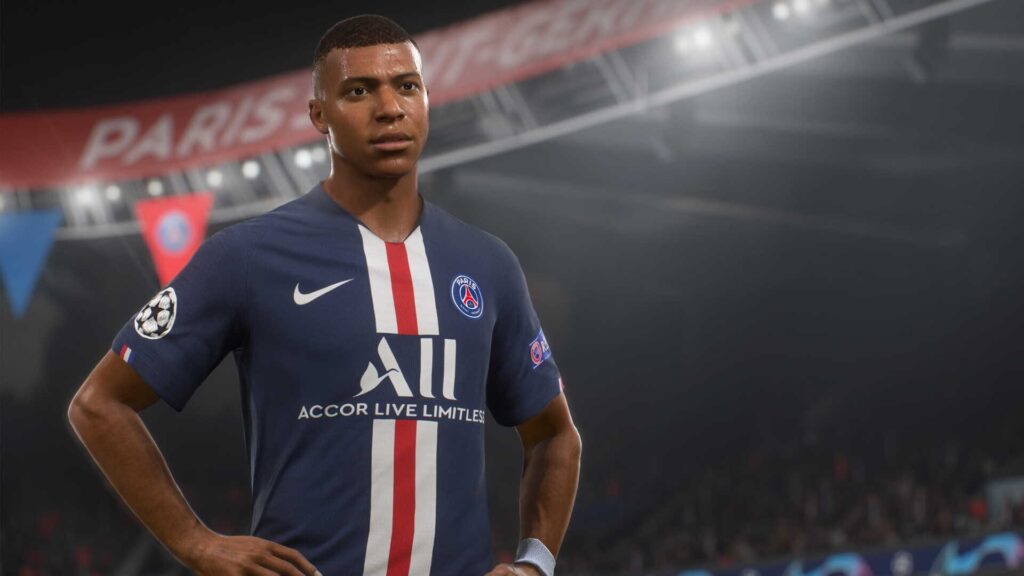 Capture d’écran de FIFA 21