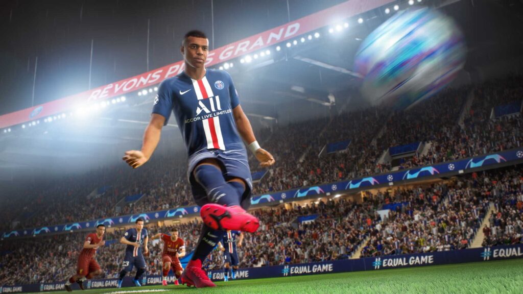 Capture d’écran de FIFA 21