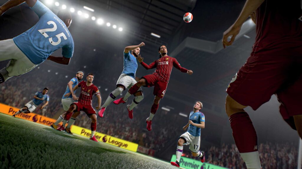Capture d’écran de FIFA 21