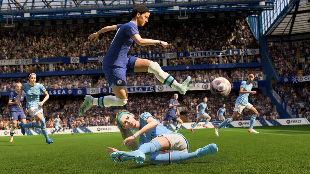 Capture d’écran de FIFA 23