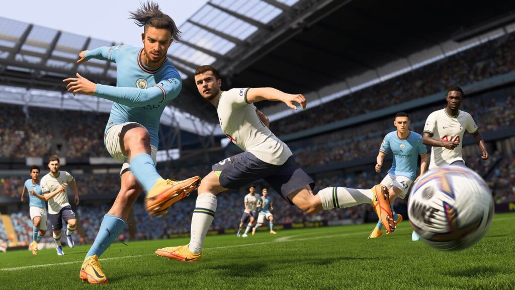 Capture d’écran de FIFA 23
