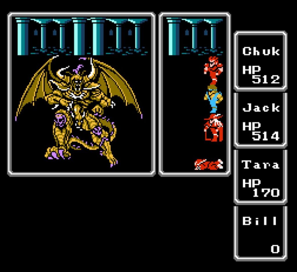 Capture d’écran de Final Fantasy
