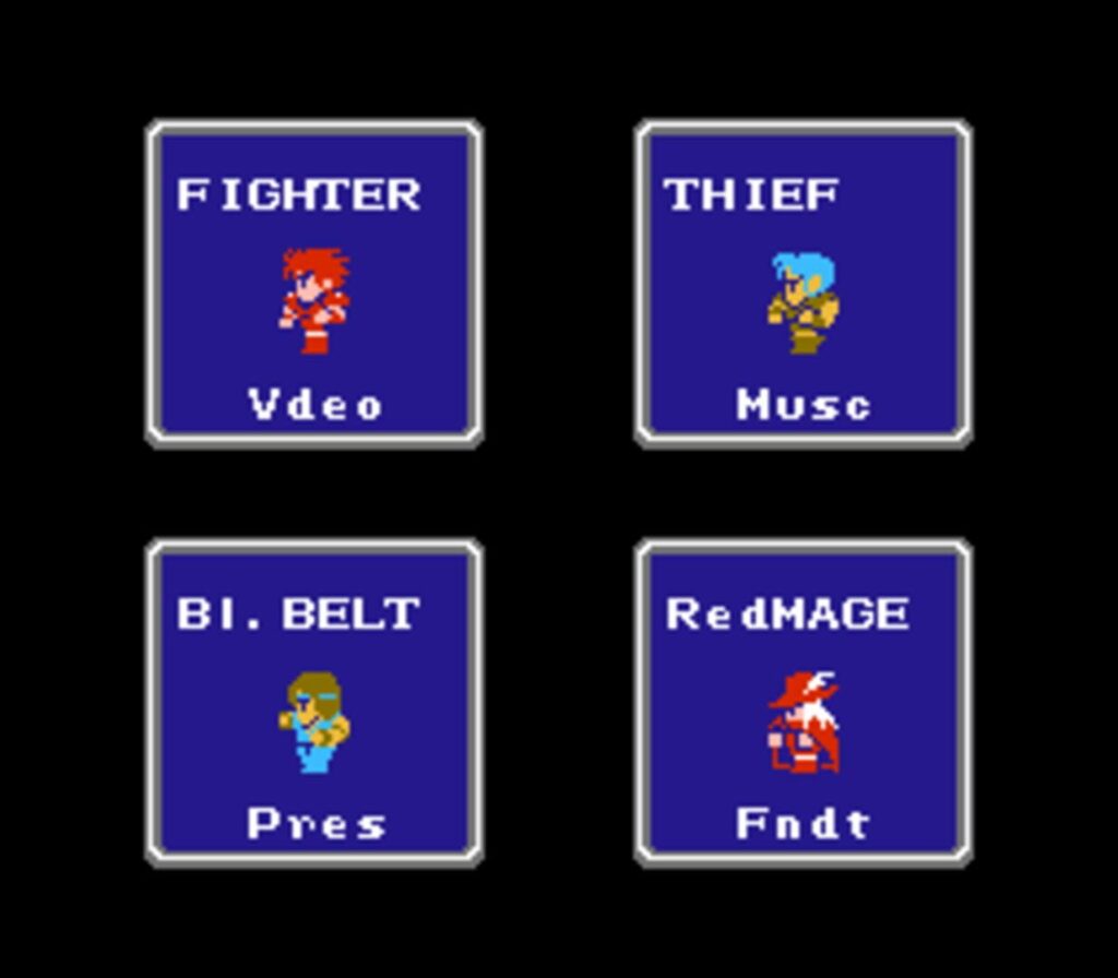 Capture d’écran de Final Fantasy