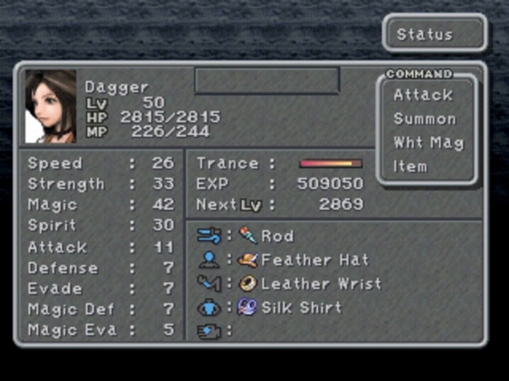 Capture d’écran de Final Fantasy IX