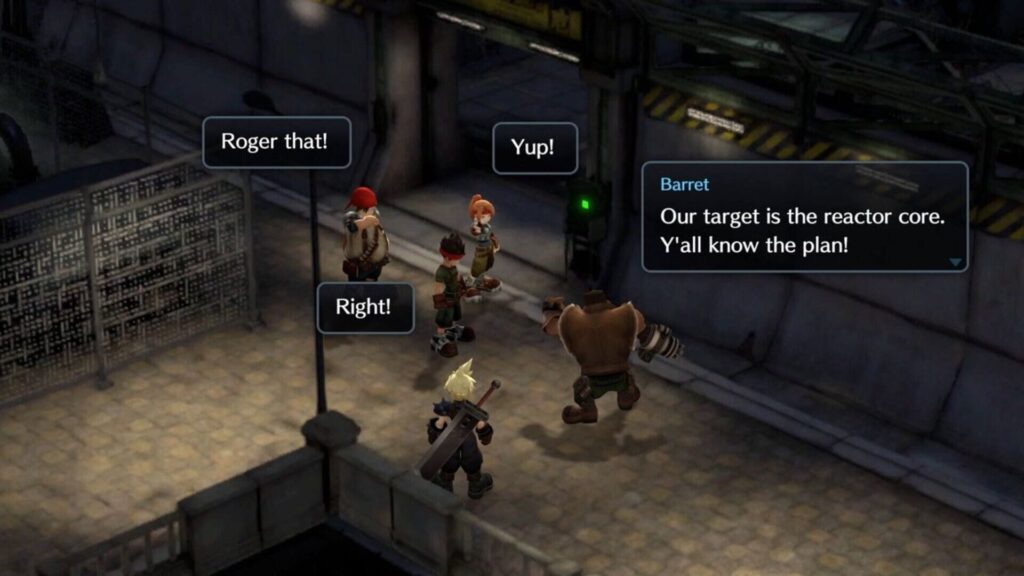 Capture d’écran de Final Fantasy VII: Ever Crisis