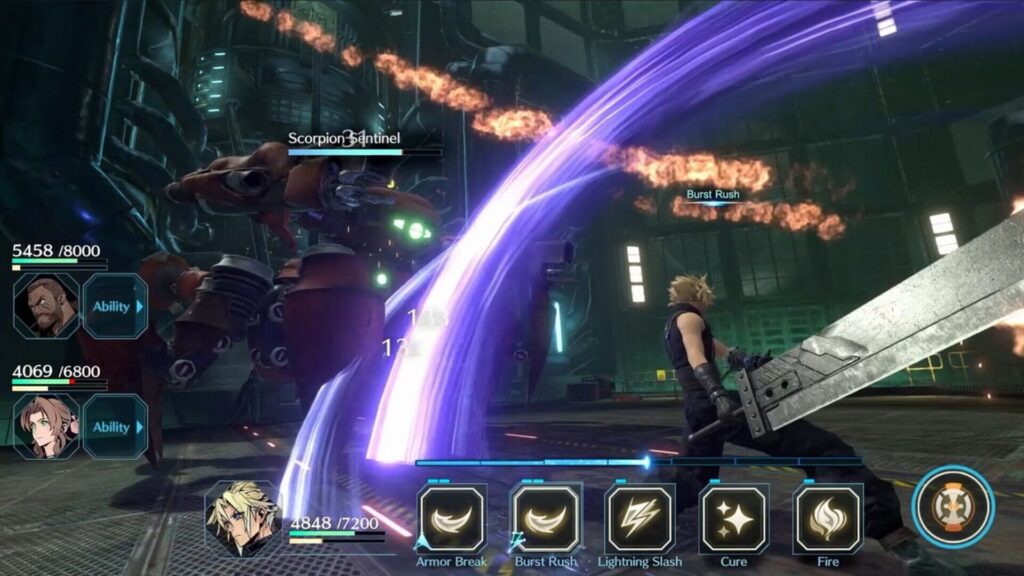 Capture d’écran de Final Fantasy VII: Ever Crisis