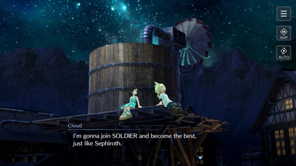 Capture d’écran de Final Fantasy VII: Ever Crisis