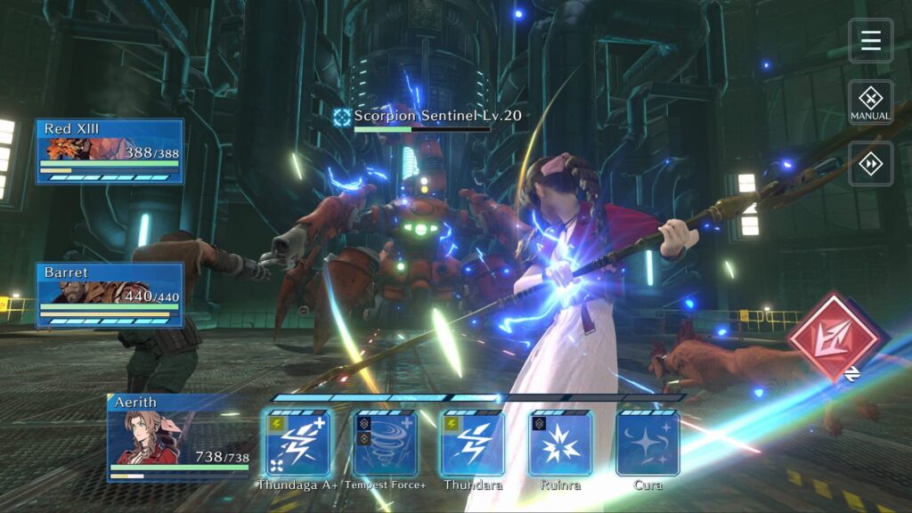 Capture d’écran de Final Fantasy VII: Ever Crisis