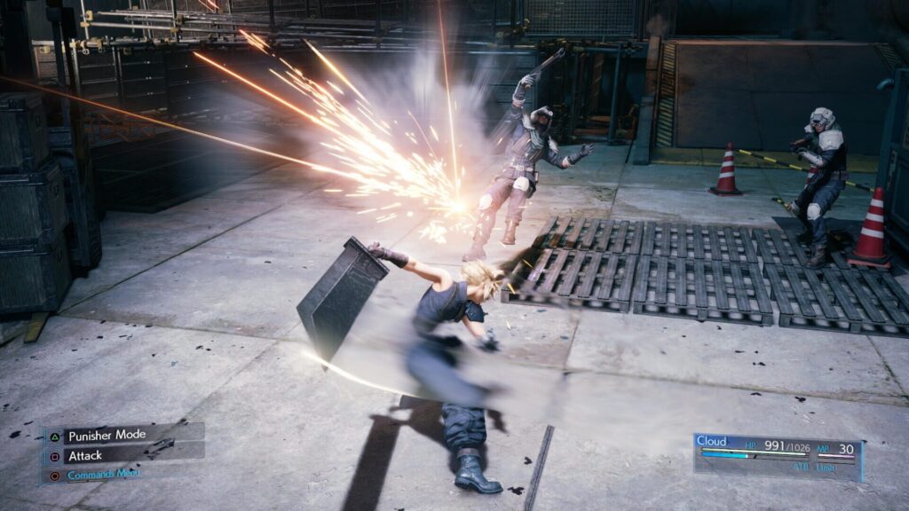 Capture d’écran de Final Fantasy VII Remake