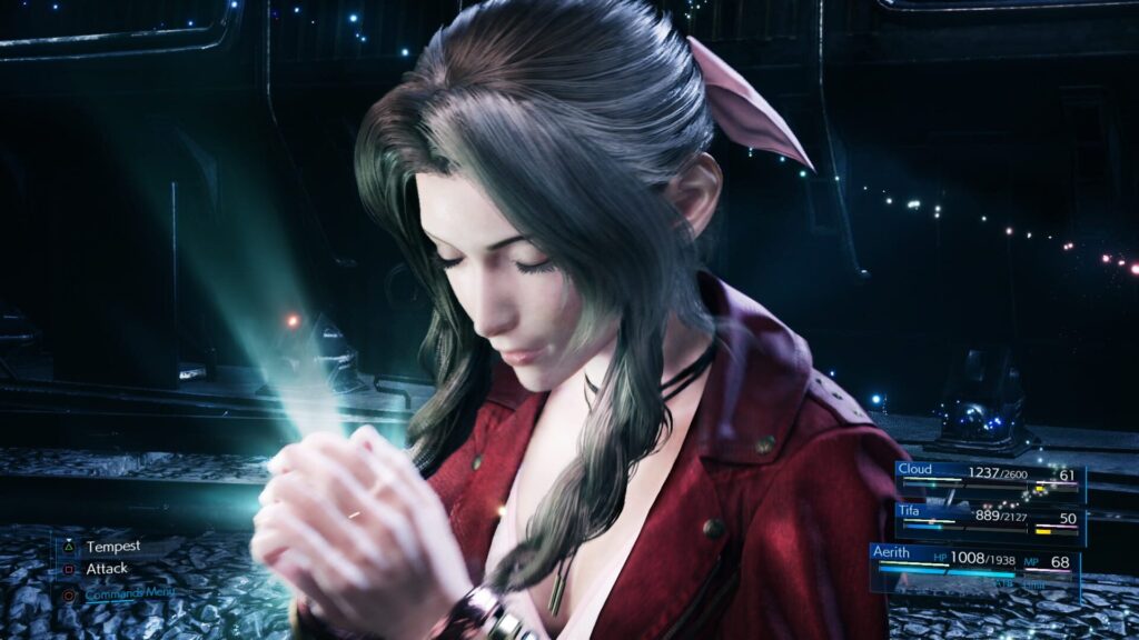 Capture d’écran de Final Fantasy VII Remake