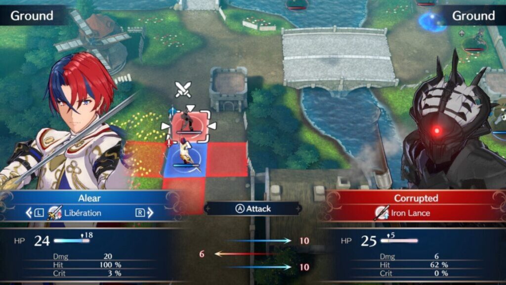 Capture d’écran de Fire Emblem Engage