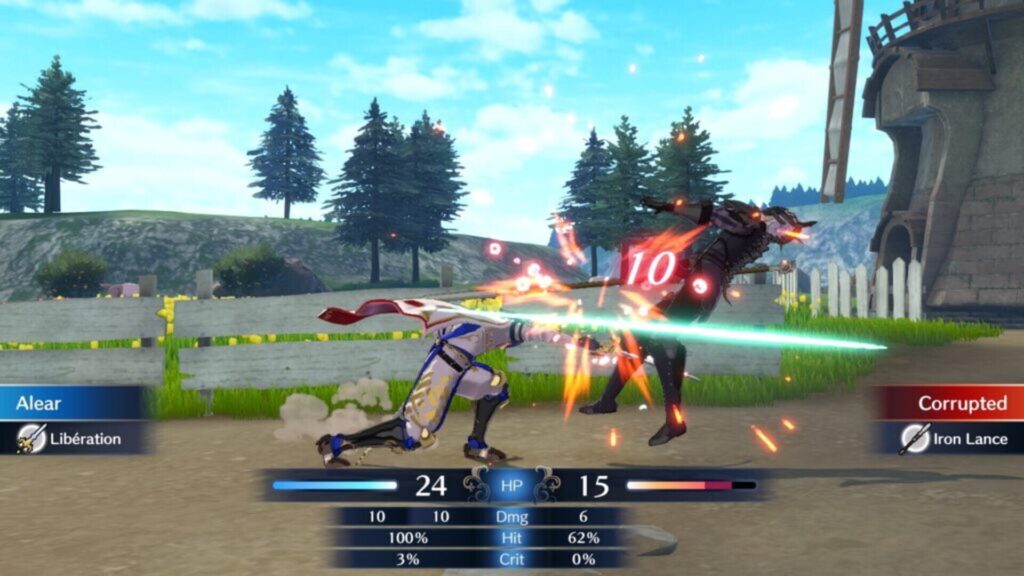Capture d’écran de Fire Emblem Engage