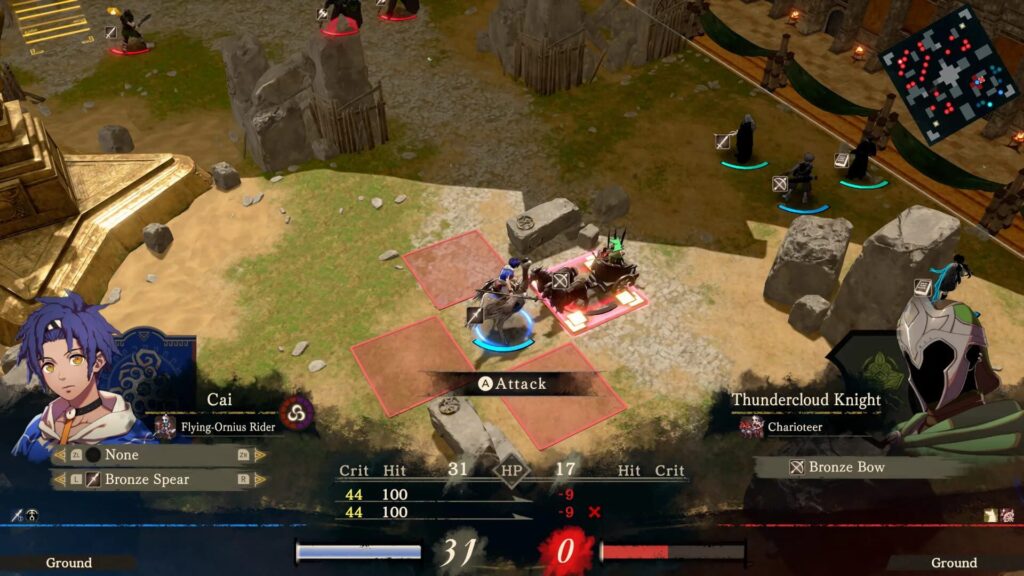 Capture d’écran de Fire Emblem: Fortune’s Weave