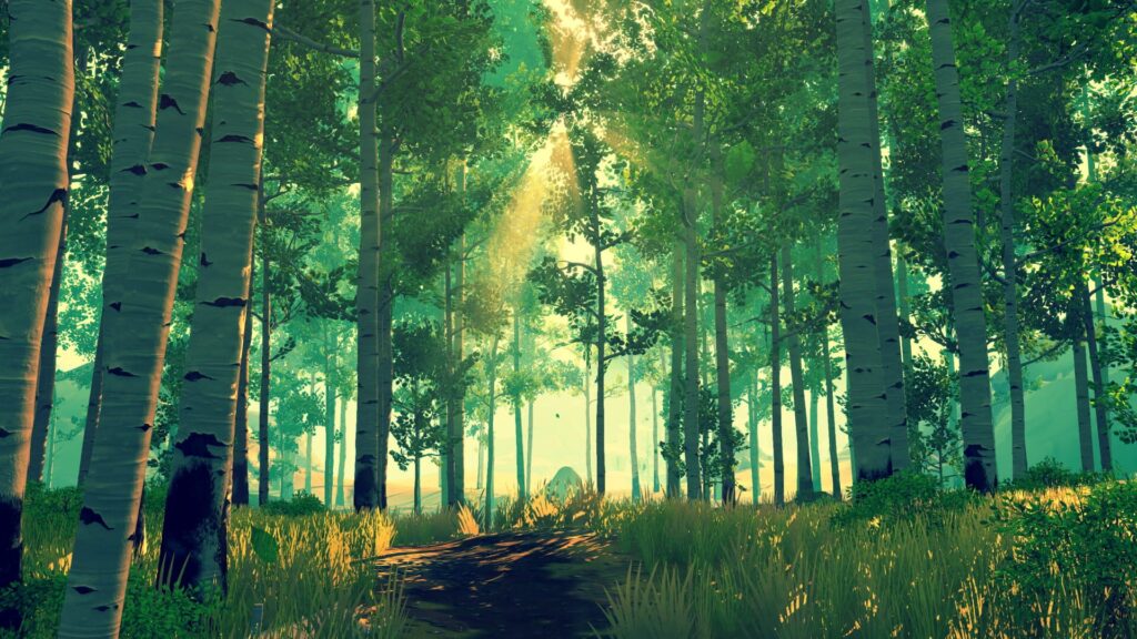 Capture d’écran de Firewatch