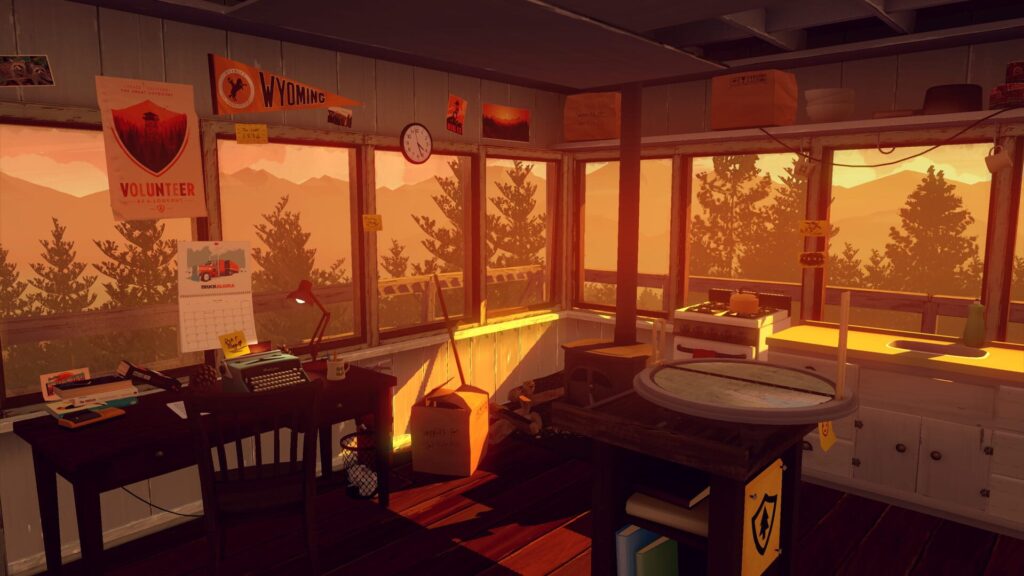 Capture d’écran de Firewatch