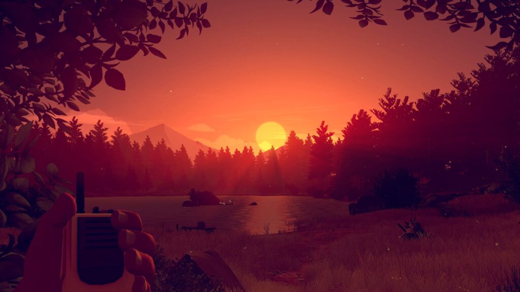 Capture d’écran de Firewatch