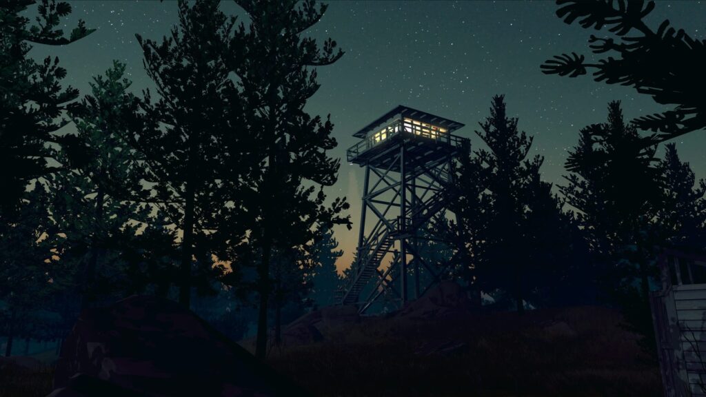 Capture d’écran de Firewatch