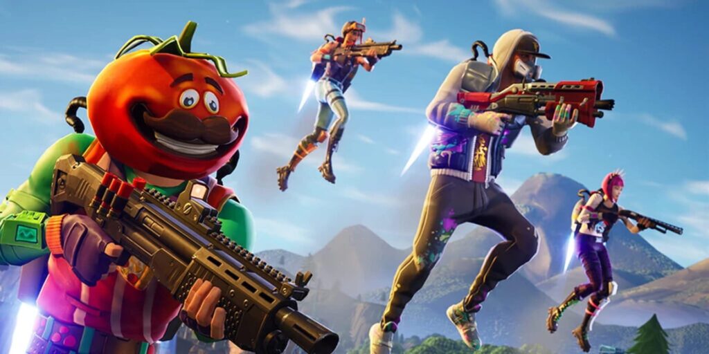 Capture d’écran de Fortnite