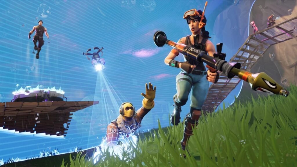 Capture d’écran de Fortnite