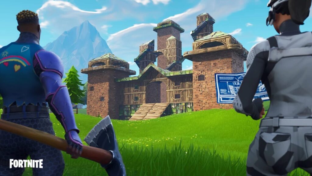 Capture d’écran de Fortnite