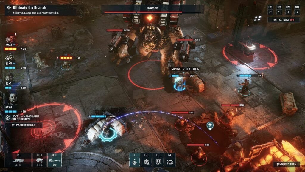 Capture d’écran de Gears Tactics