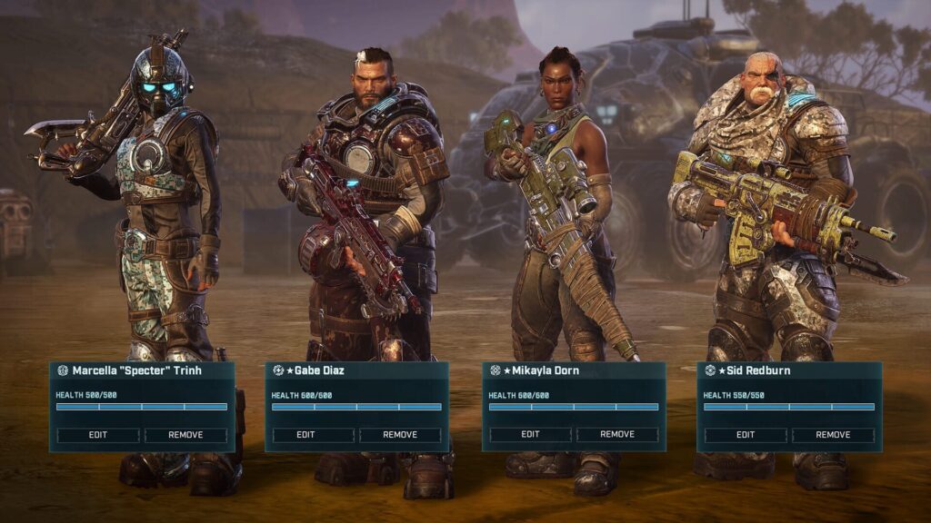 Capture d’écran de Gears Tactics